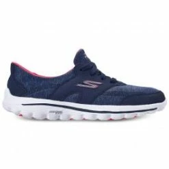 Skechers Ladies Go Walk 2 Golf Shoes - Navy/Pink
