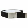 Nike Reverse Stretch Ladies Web Belt - Black/White -Golf Shoes Discount 13125004 2000