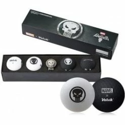 Volvik Marvel X Punisher Golf Balls