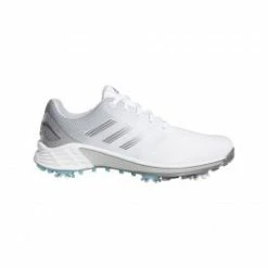 Adidas ZG21 Golf Shoes - White/Silver