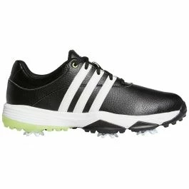 Adidas Tour 360 Junior Golf Shoes - Black 3 Adidas Tour 360 Junior Golf Shoes - Black
