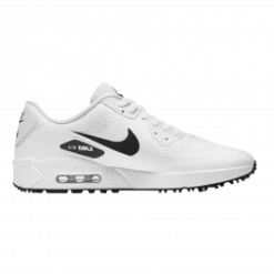 Nike Air Max 90 Golf Shoe - White/Black