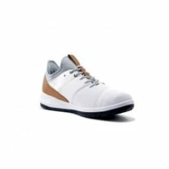 Athalonz EnVe Golf Shoes - White/Tan