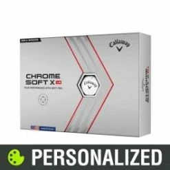 2023 Callaway Chrome Soft X LS Personalized White Golf Balls