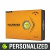 2023 Callaway Warbird Personalized Yellow Golf Balls -Golf Shoes Discount balls 2023 warbird yellow 1446 1