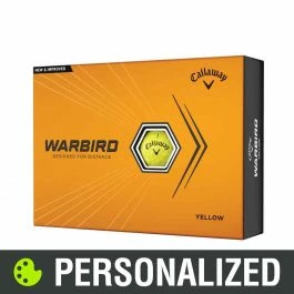 2023 Callaway Warbird Personalized Yellow Golf Balls 3 2023 Callaway Warbird Personalized Yellow Golf Balls