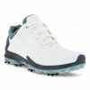Ecco Biom G3 Golf Shoes - White/Trooper -Golf Shoes Discount biom g3 white trooper a