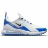 Nike Air Max 270 G Golf Shoes - White/Racer Blue -Golf Shoes Discount ck6483 106 phsrh000