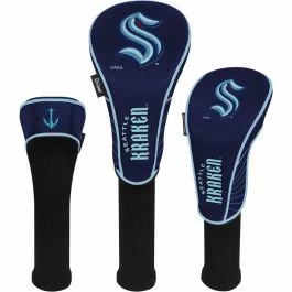 Team Effort Seattle Kraken Headcovers – 3 Pack 3 Team Effort Seattle Kraken Headcovers – 3 Pack