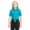 Nike Boy's Tiger Woods Dry-Fit Print Polo -Golf Shoes Discount dri fit tiger woods big kids boys printed golf polo gz4vbt blu