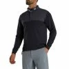 FootJoy Heather Yoke 1/2 Zip Mid Layer Pullover 1 FootJoy Heather Yoke 1/2 Zip Mid Layer Pullover -Golf Shoes Discount fj 25313 dtc 02 4