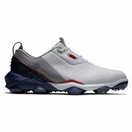 FootJoy Tour Alpha Golf Shoe - White/Grey/Navy 55500 3 FootJoy Tour Alpha Golf Shoe - White/Grey/Navy 55500