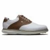 FootJoy Traditions Golf Shoes - White/Brown 57905 2 FootJoy Traditions Golf Shoes - White/Brown 57905 -Golf Shoes Discount fj 57905 01