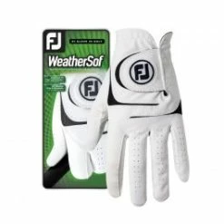 FootJoy Men's WeatherSof Glove White