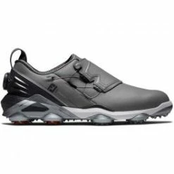 FootJoy Tour Alpha BOA Golf Shoe Grey/Charcoal/Orange 55512