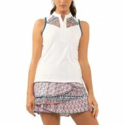 Lucky In Love Diamond Pleated Tier Skort - Short Length