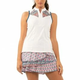 Lucky In Love Think Ink Women's Zip Tank Top 3 Lucky In Love Think Ink Women's Zip Tank Top