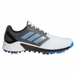 Adidas ZG21 Golf Shoes - White/Blue/Black