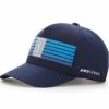 PGA Tour Printed Stripe Hat 2 PGA Tour Printed Stripe Hat -Golf Shoes Discount mens printed stripe golf cap navy pga tour 1800x1800 1