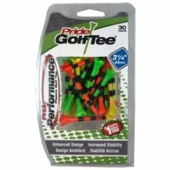 J & M Golf Pride Performance Striped Tees