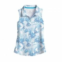 Scales Coral Tropics Women's Polo