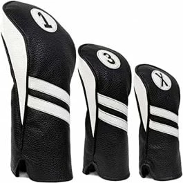 ProActive Sports Vintage 3 Pack Headcovers 3 ProActive Sports Vintage 3 Pack Headcovers