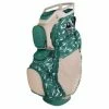 2023 Sun Mountain Women's Diva Cart Bag -Golf Shoes Discount white taupe green leaf 1